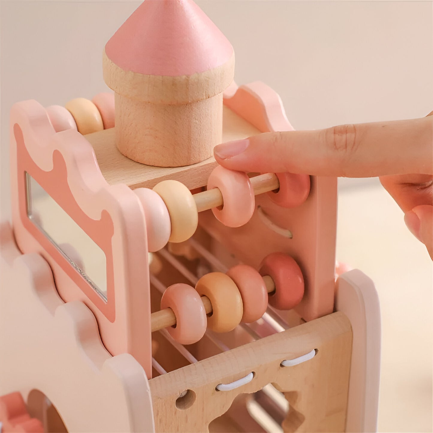 Château Montessori 5-en-1 en Bois