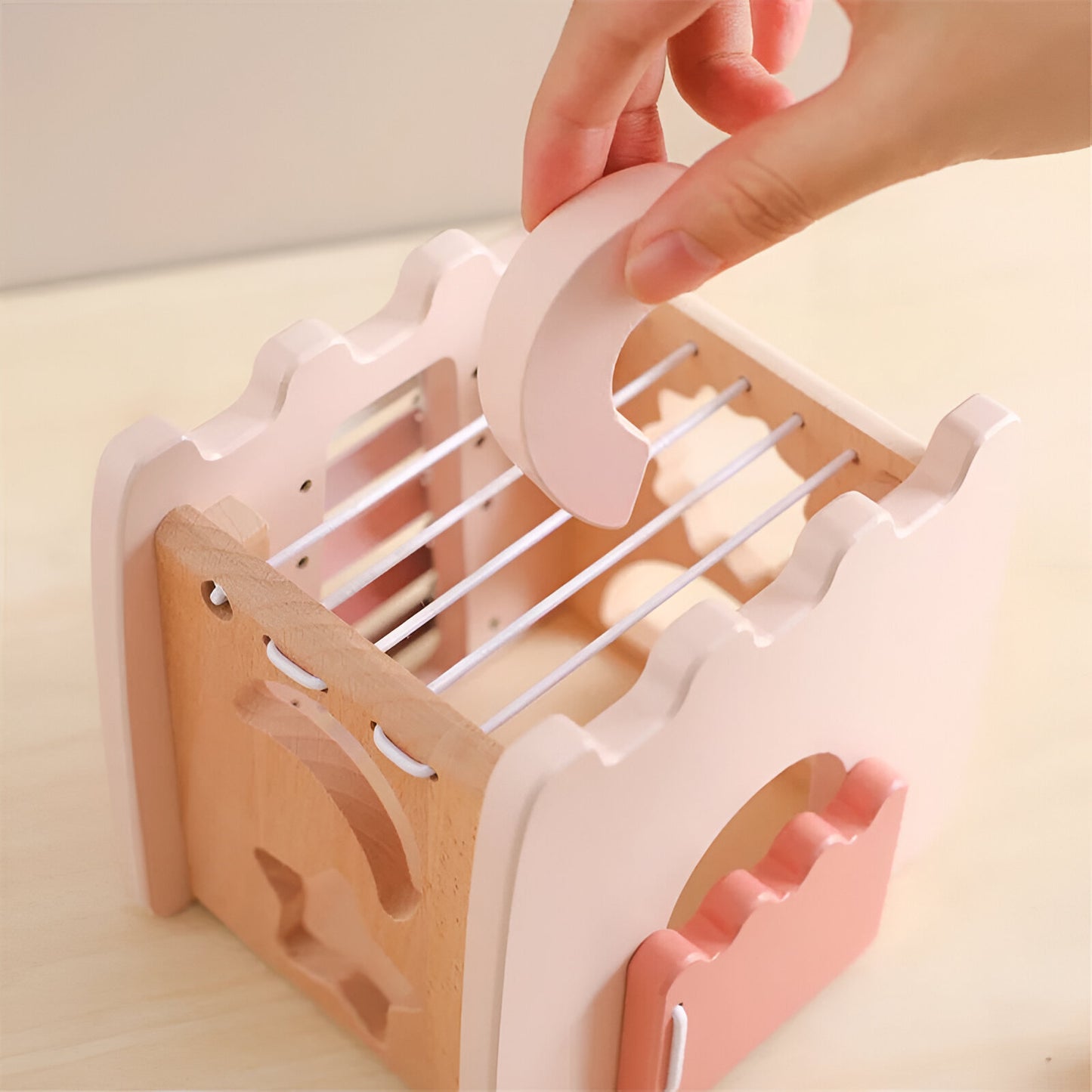 Château Montessori 5-en-1 en Bois