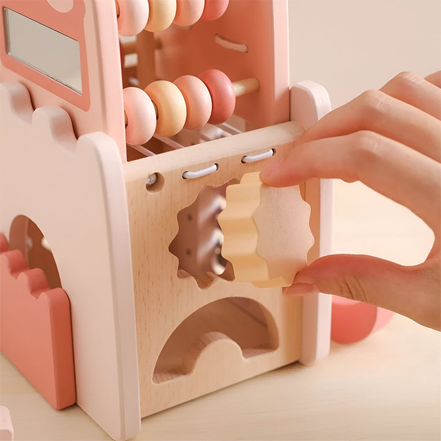 Château Montessori 5-en-1 en Bois