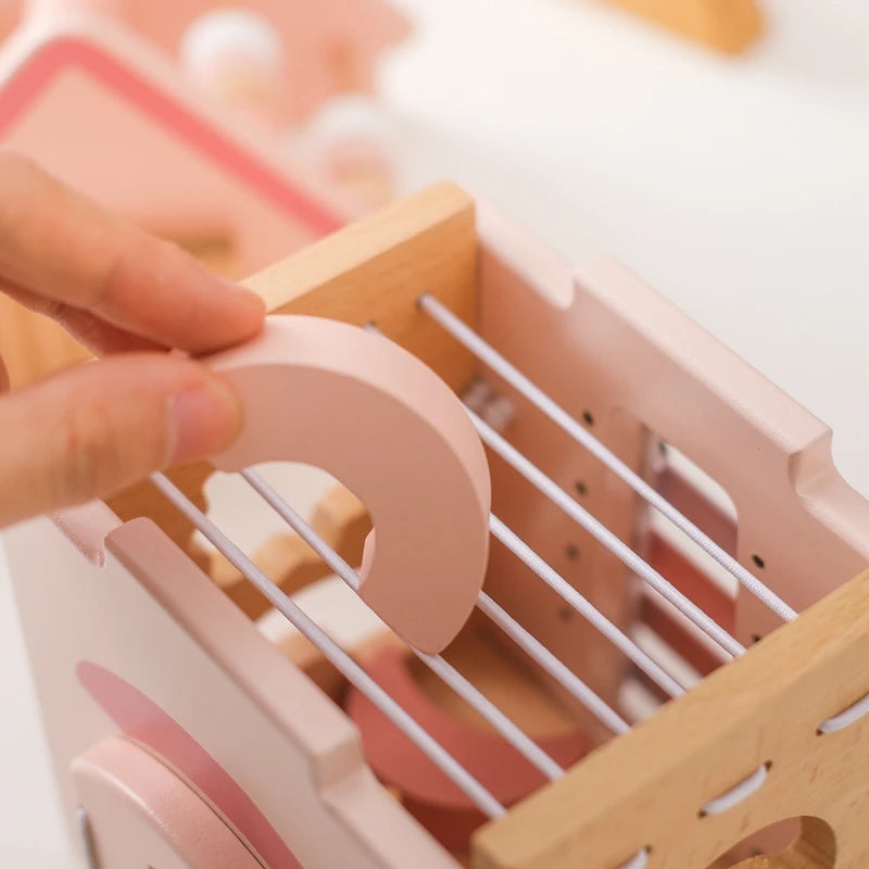 Maison Montessori 5-en-1 en Bois