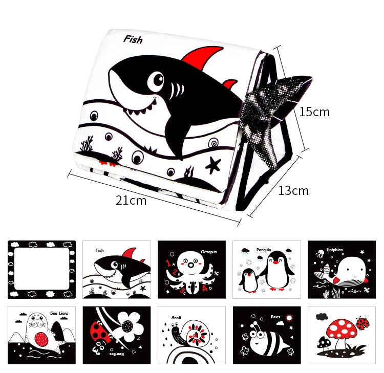 🧠 Tapis Miroir Bébé - Éveil Sensoriel & Développement Visuel