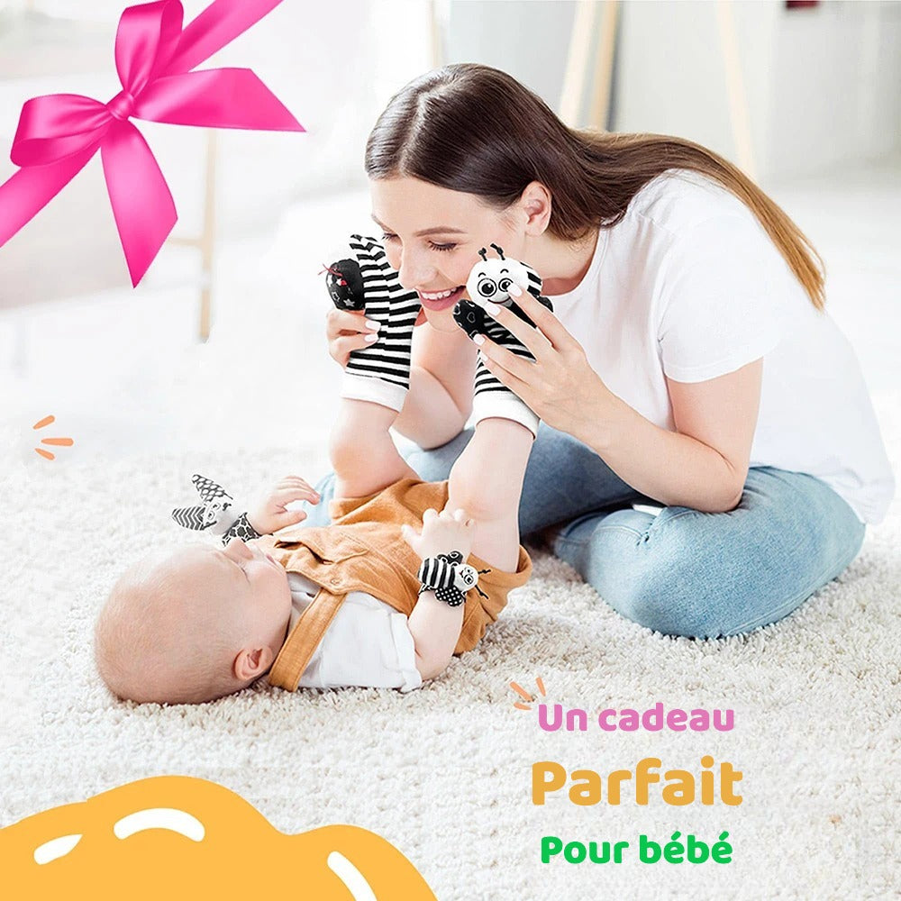 Hochets de Poignet et de Cheville pour Bébé