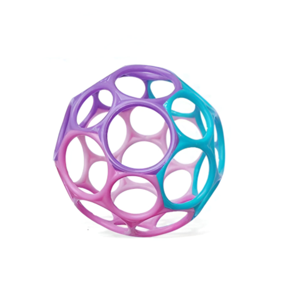 Balle Sensorielle Douce pour Bébé – Hochet d’Éveil avec Clochette