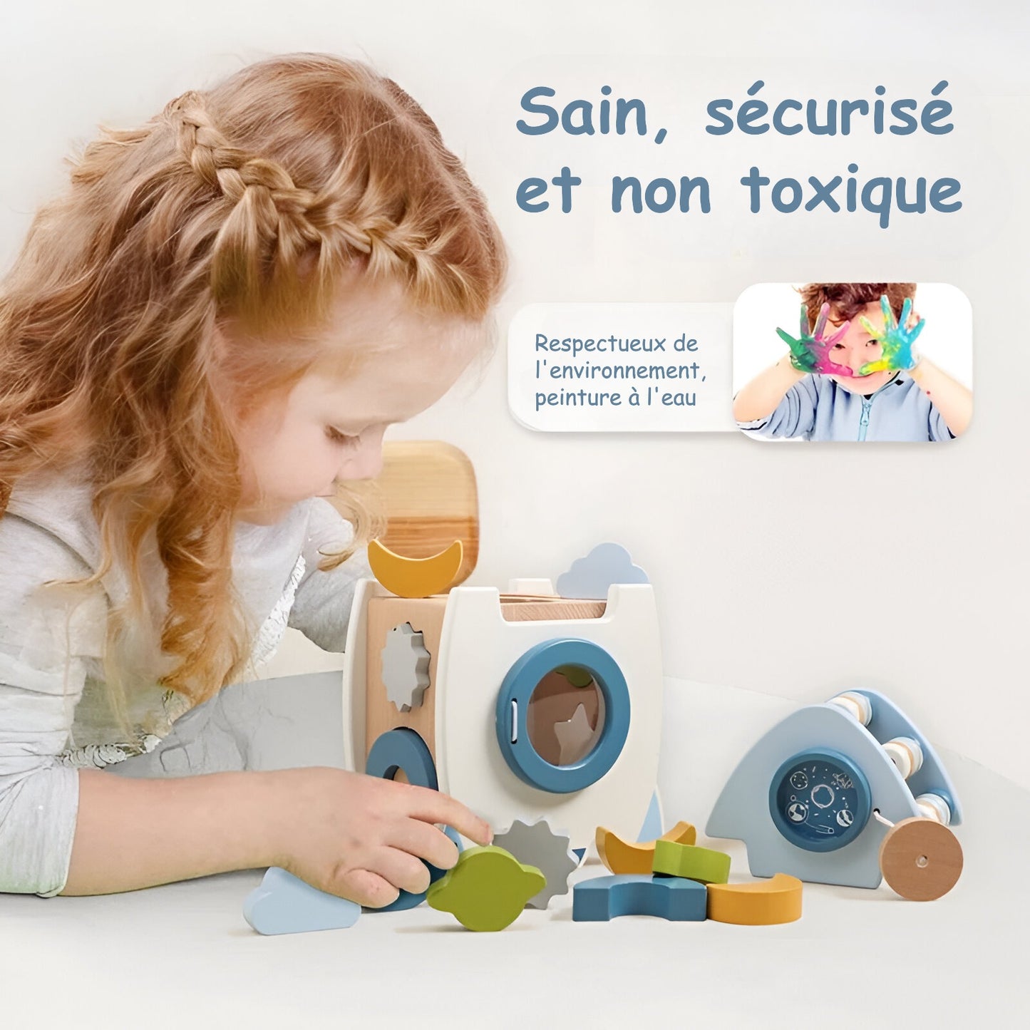 Fusée Montessori 5-en-1