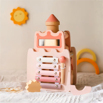 Château Montessori 5-en-1 en Bois