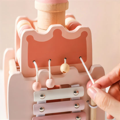Château Montessori 5-en-1 en Bois