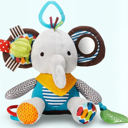 Doudou d’éveil Montessori – Compagnons Sensoriel & Ludique pour Bébé