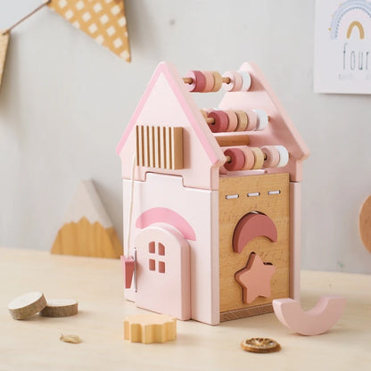 Maison Montessori 5-en-1 en Bois