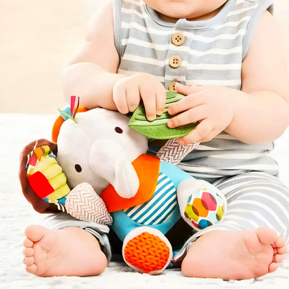 Doudou d’éveil Montessori – Compagnons Sensoriel & Ludique pour Bébé