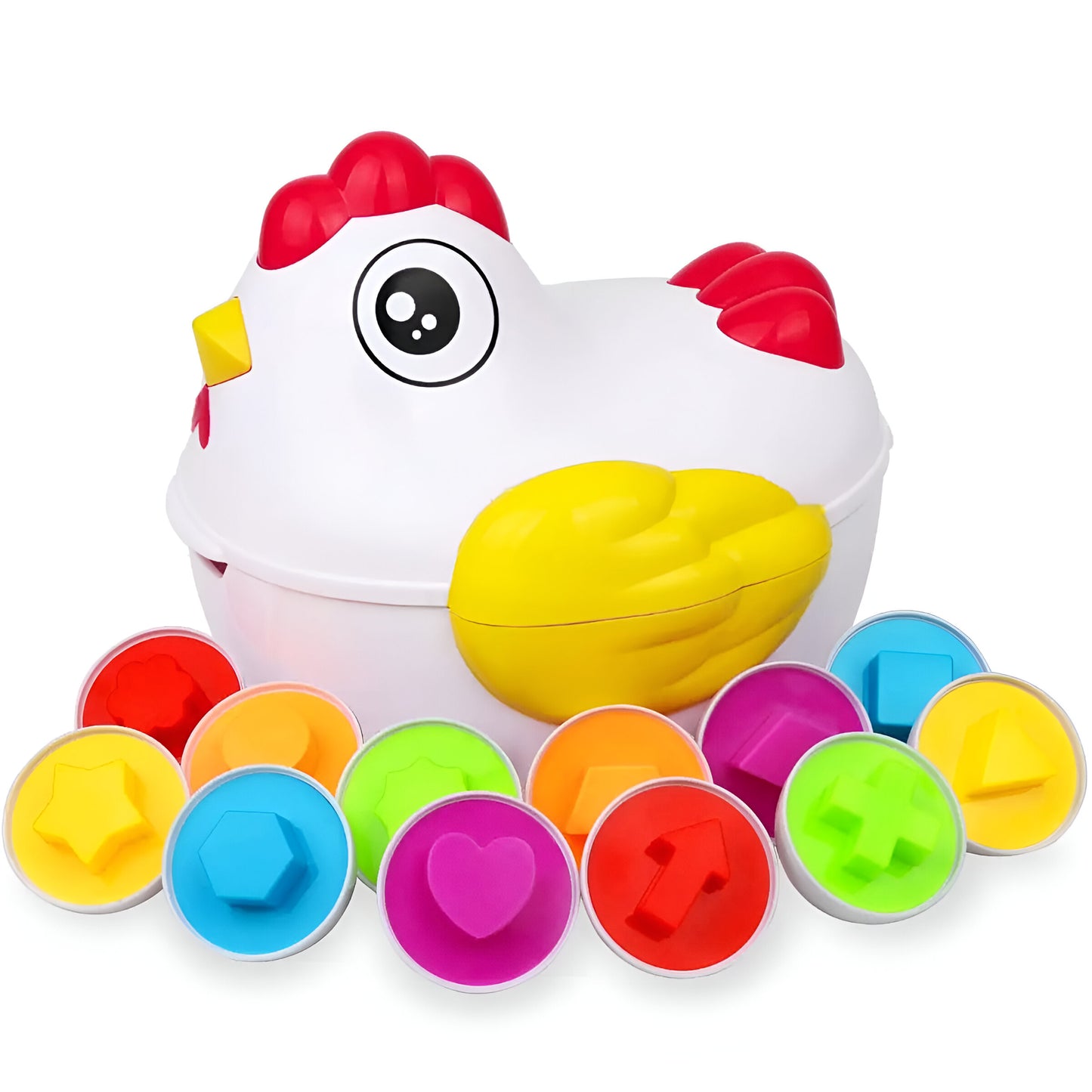 🐣 Œufs Magiques Montessori – Apprentissage des Couleurs et Formes ! 🎨✨
